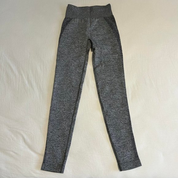 Gymshark Flex High Waisted Leggings | Grey Blue XS - Picture 8 of 10